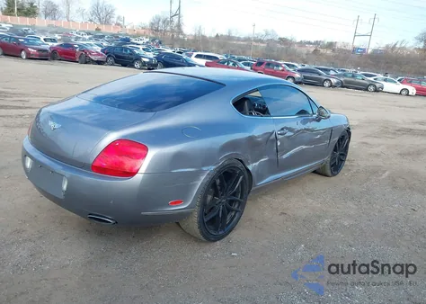 2004 Bentley Continental Gt from USA, damaged, VIN SCBCR63W04C022478